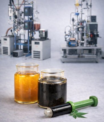 Konopljina smola (CBD smola) po postopku ekstrakcije